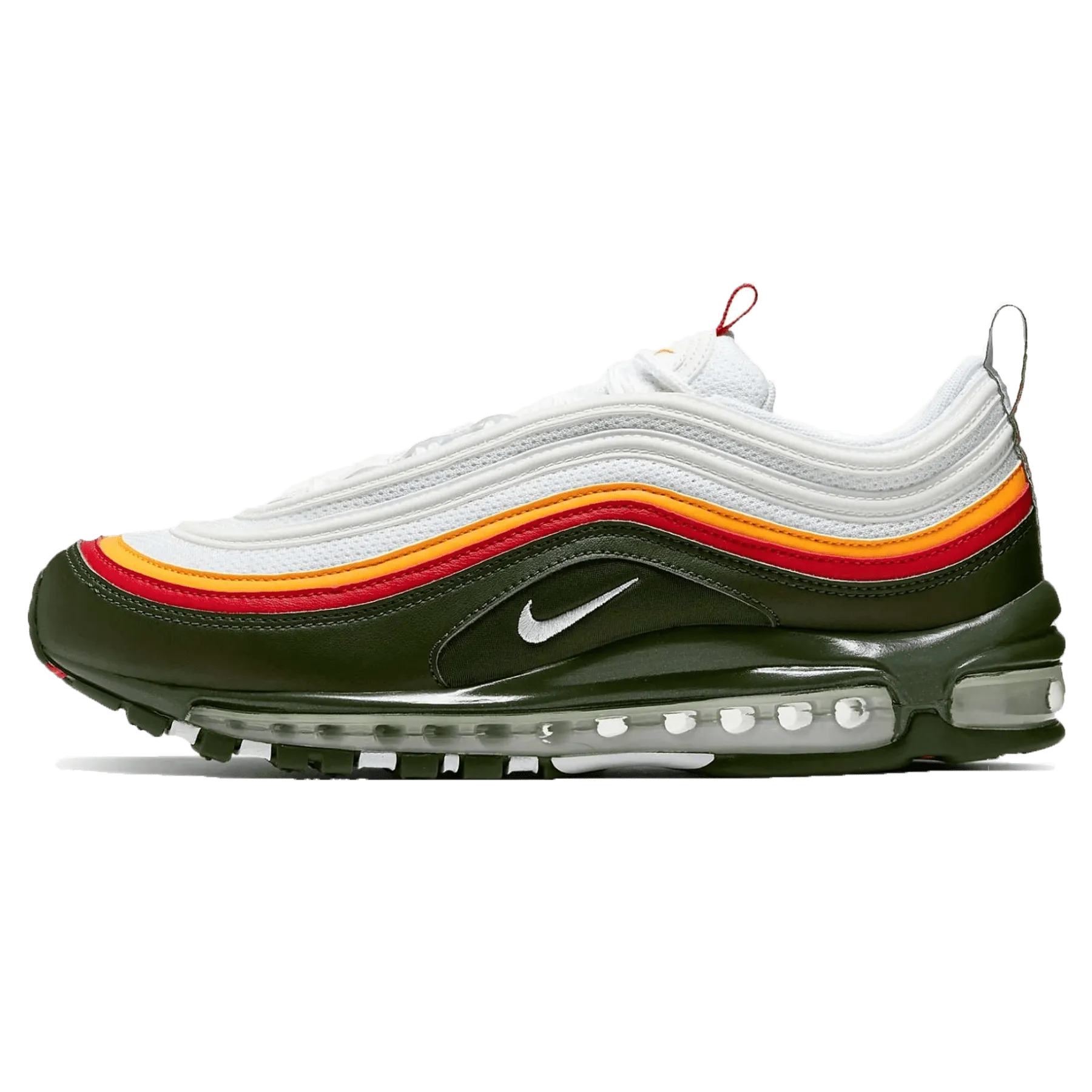 Nike Air Max 97 SE 'White Evergreen' Nike Air Max lifestyle sneakers with sport details