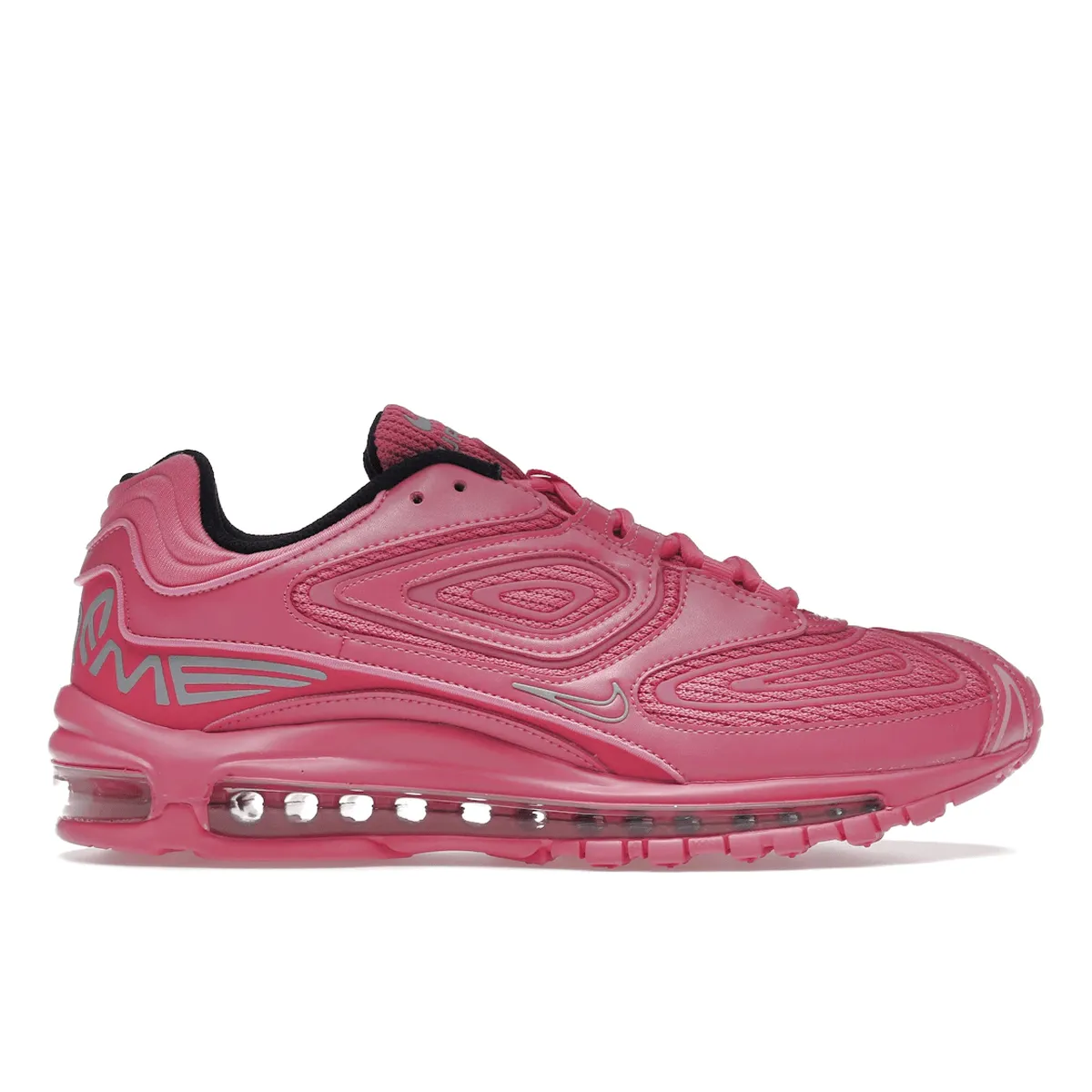 Nike Air Max 98 TL Supreme Pink Nike Air Max casual shoes with visible air tech