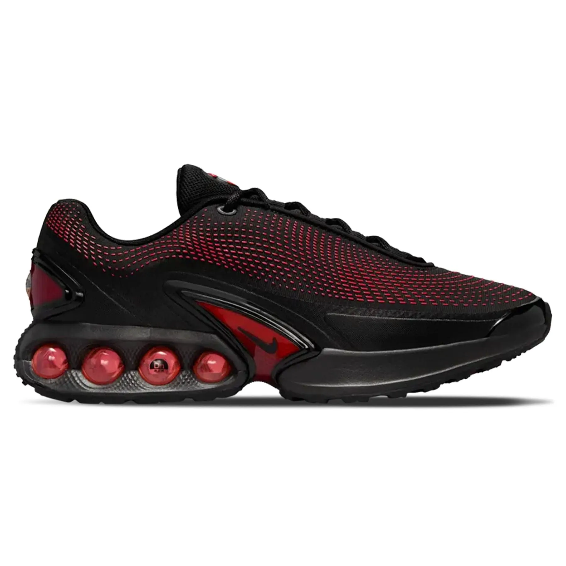 Nike Air Max DN Essential 'Black Bright Crimson' Nike Air Max running sneakers