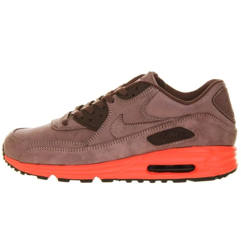 Nike Air Max Lunar 90 Prm Mahogany Bright Crimson QS Nike Air Max sneakers with air cushioning design