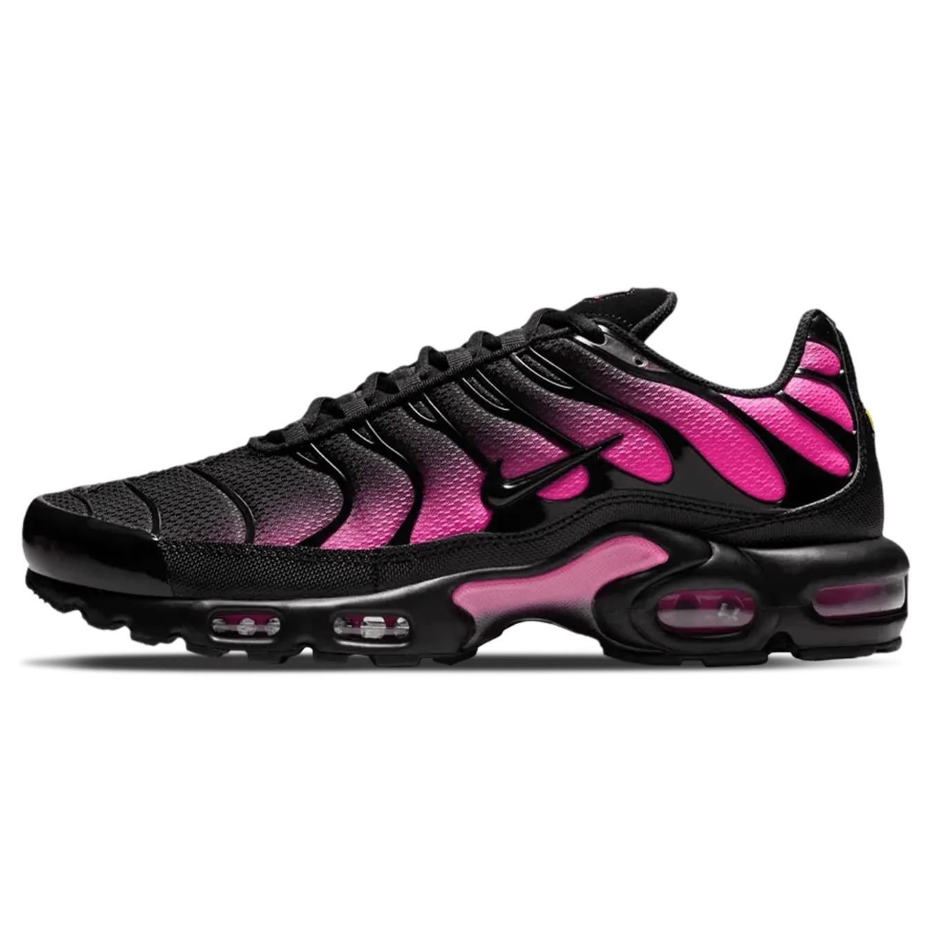 Nike Air Max Plus 'Black Laser Fuchsia' nike air max plus bold design performance sneakers