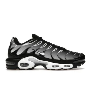 Nike Air Max Plus Black Silver White Nike Air Max casual shoes with visible air tech