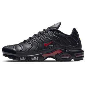 Nike Air Max Plus Premium 'Black University Red' nike air max plus bold design performance sneakers