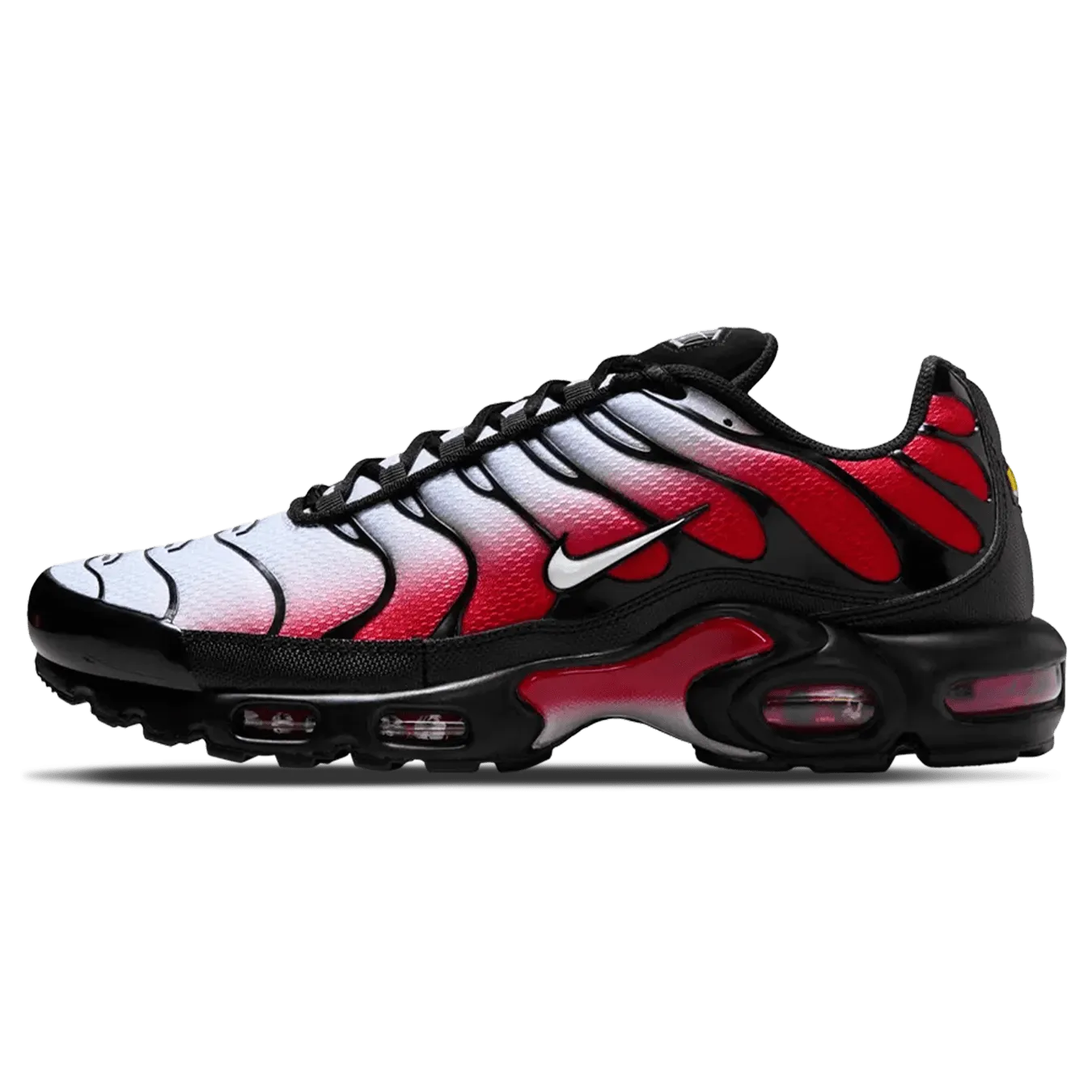Nike Air Max Plus 'Pure Platinum University Red' nike air max plus bold design performance sneakers