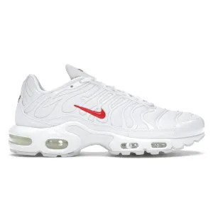 Nike Air Max Plus Supreme White Nike Air Max casual shoes with visible air tech