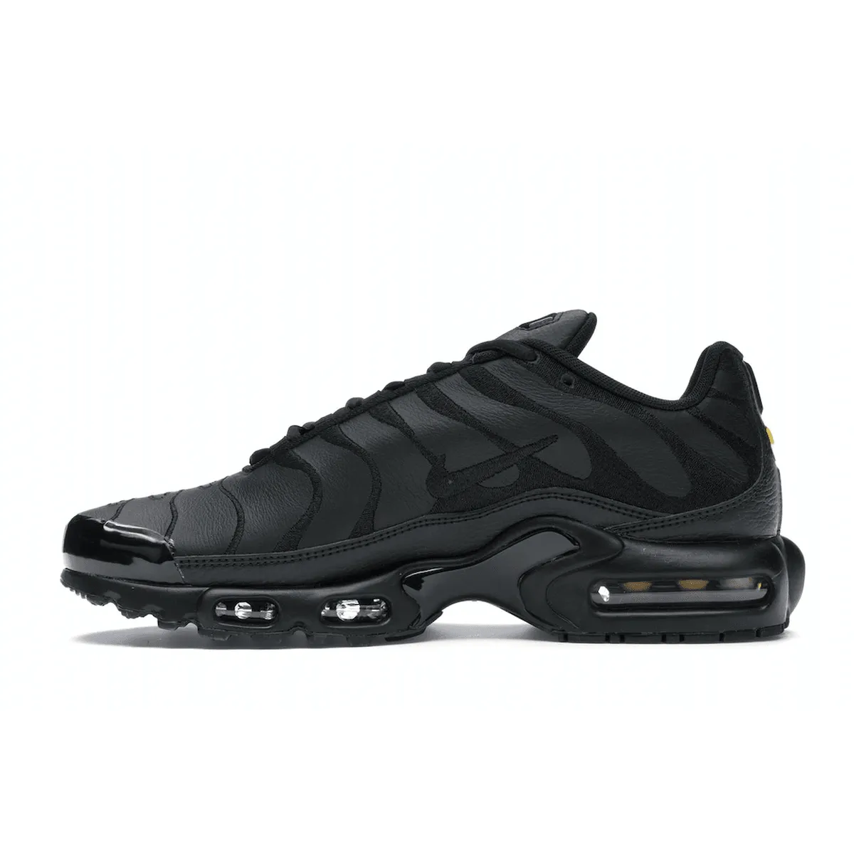 Nike Air Max Plus Triple Black Leather Nike Air Max casual shoes