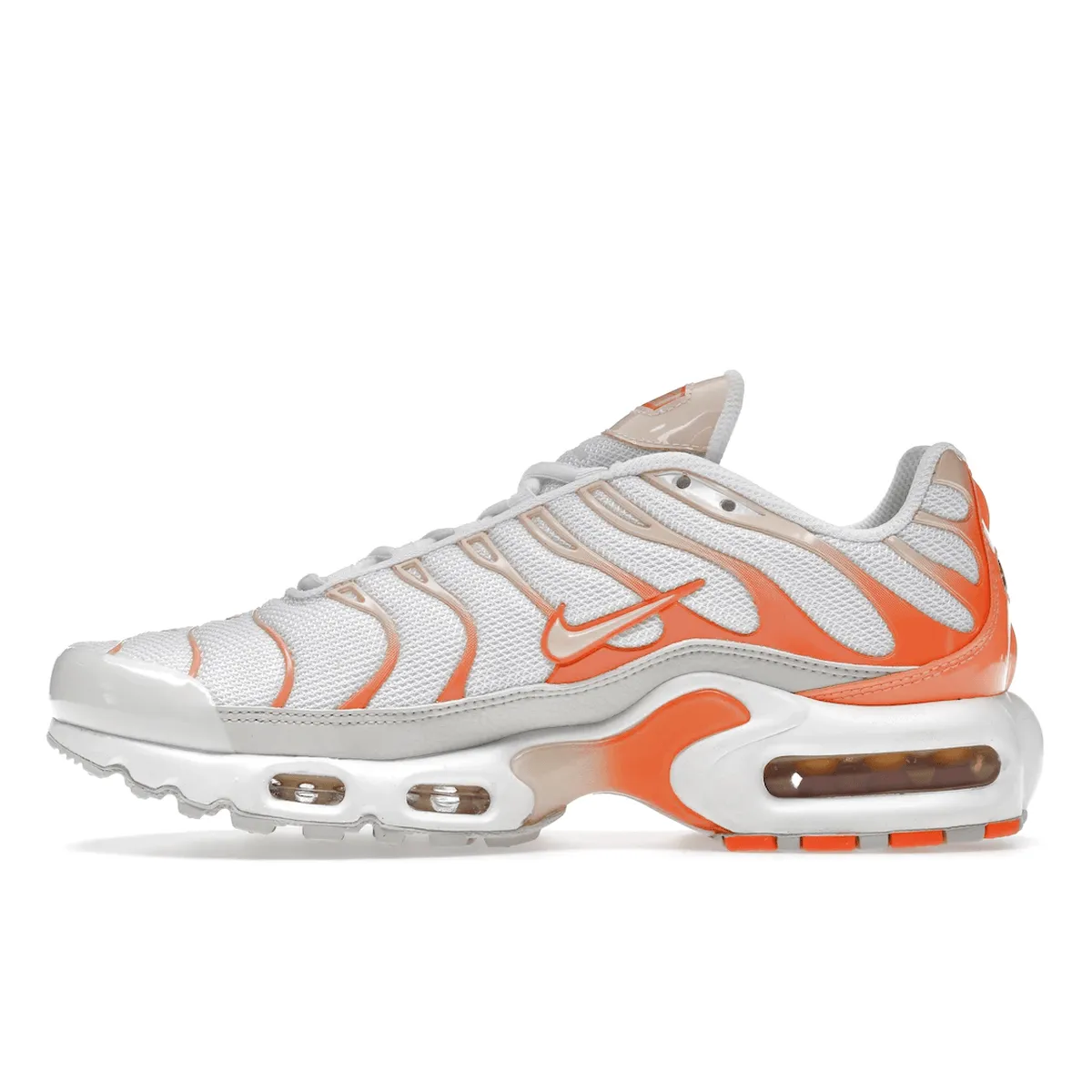 Nike Air Max Plus White Atomic Orange Nike Air Max casual shoes