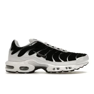 Nike Air Max Plus White Black Metallic Pewter Nike Air Max casual shoes with visible air tech