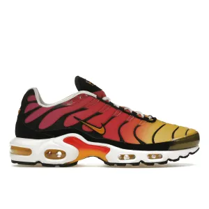 Nike Air Max Plus Yellow Pink Gradient Nike Air Max casual shoes with visible air tech