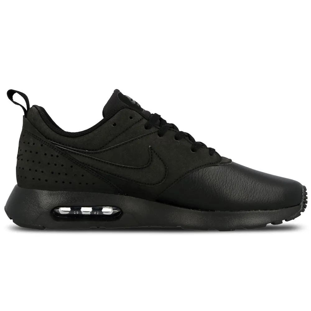 Nike Air Max Tavas Leather Black Nike Air Max cushioned sneakers