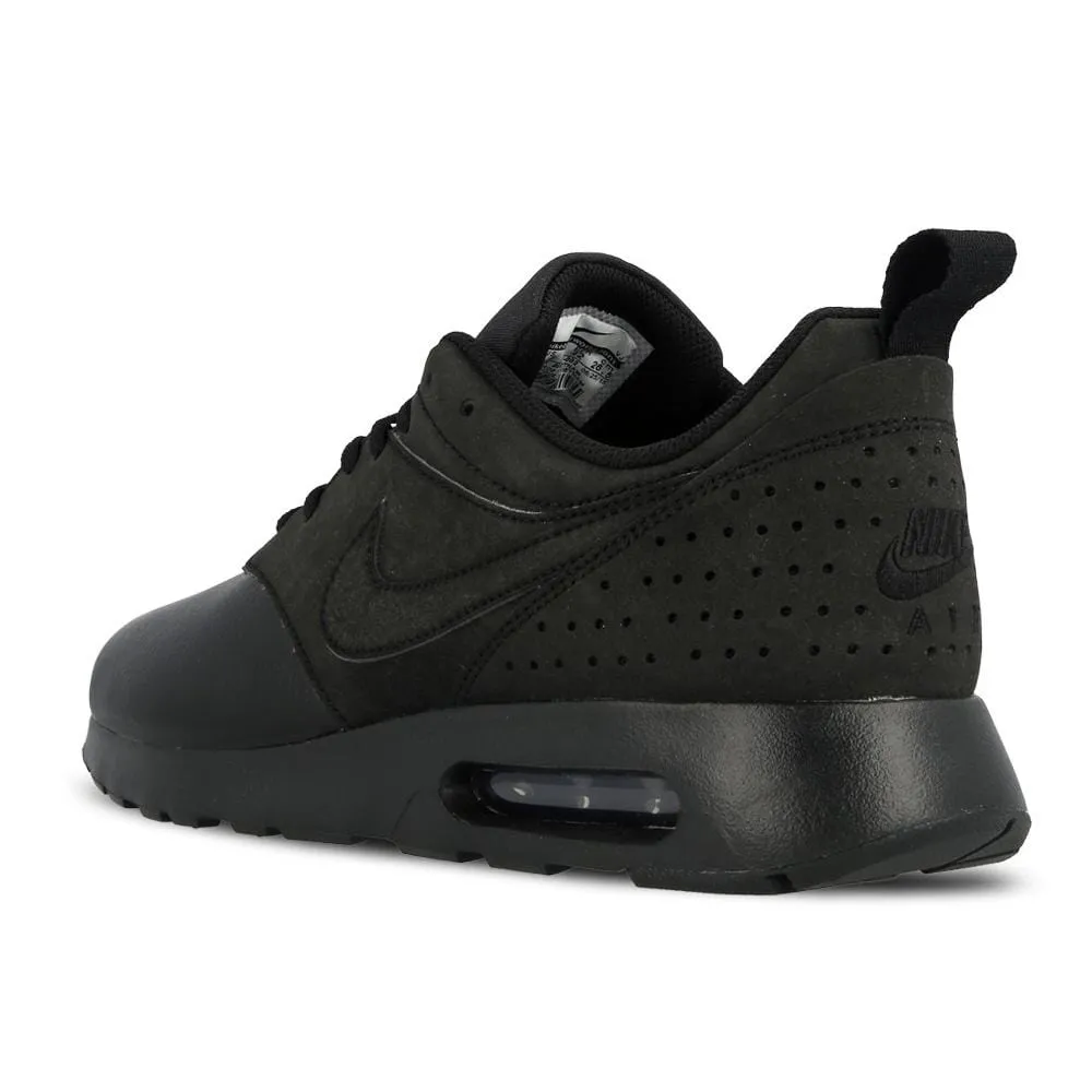Nike Air Max Tavas Leather Black Nike Air Max cushioned sneakers