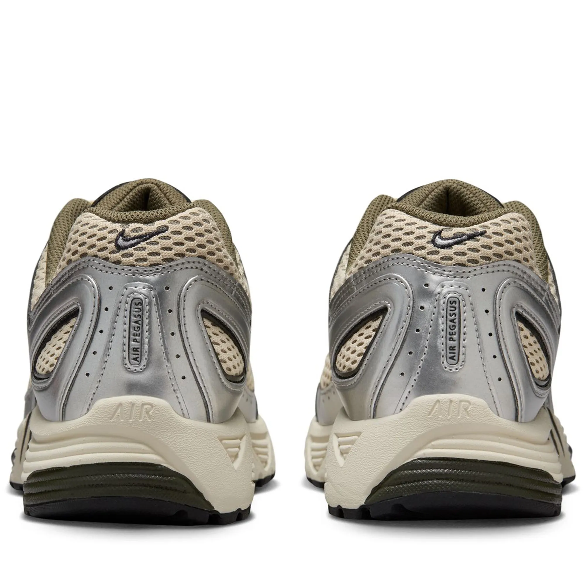 Nike Air Pegasus 2005 - Light Khaki/Metallic Silver Nike signature shoe looks