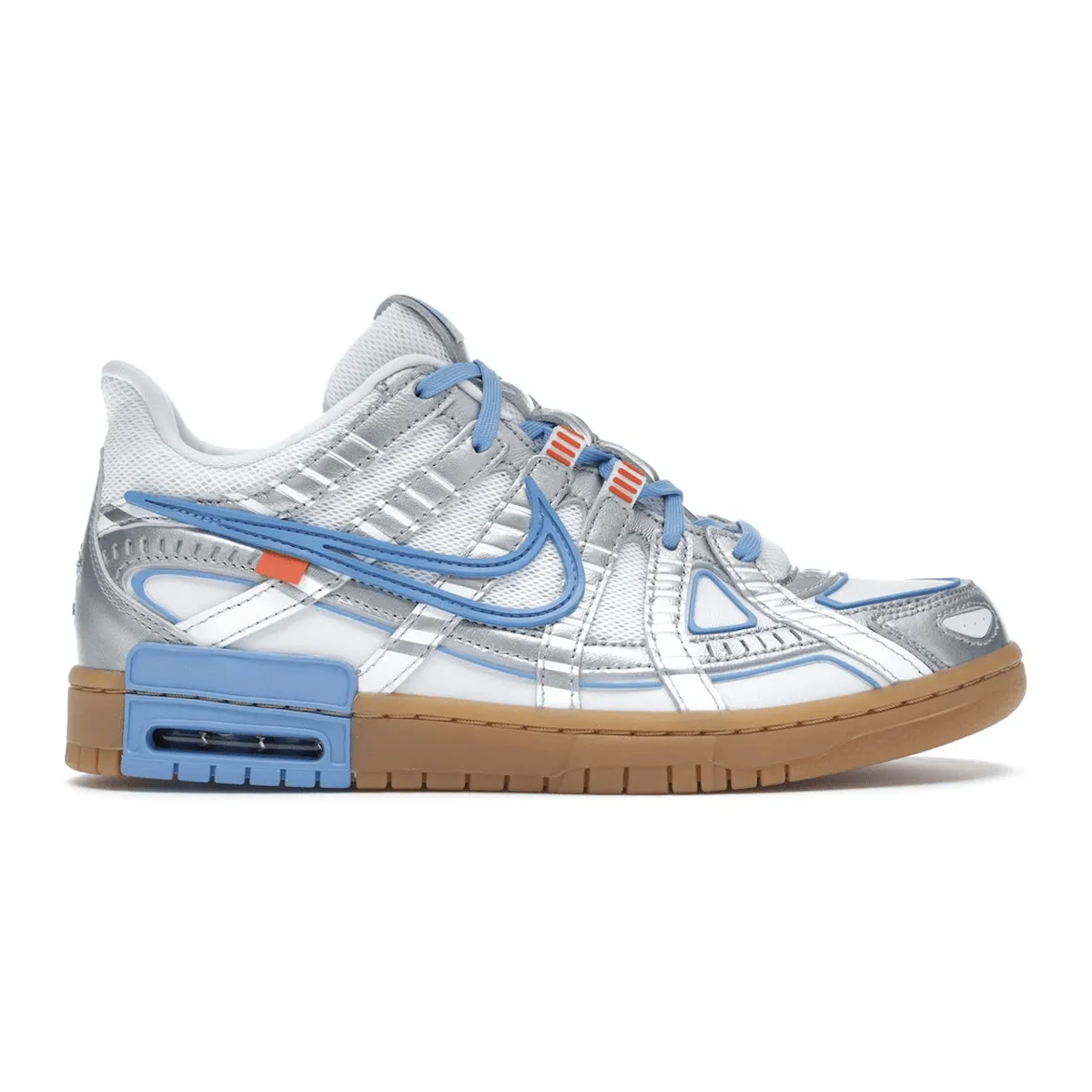 Nike Air Rubber Dunk Off-White UNC Nike Dunk stylish shoes for sport and street