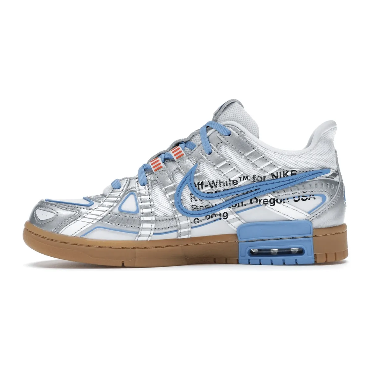 Nike Air Rubber Dunk Off-White UNC Nike Dunk heritage sneakers