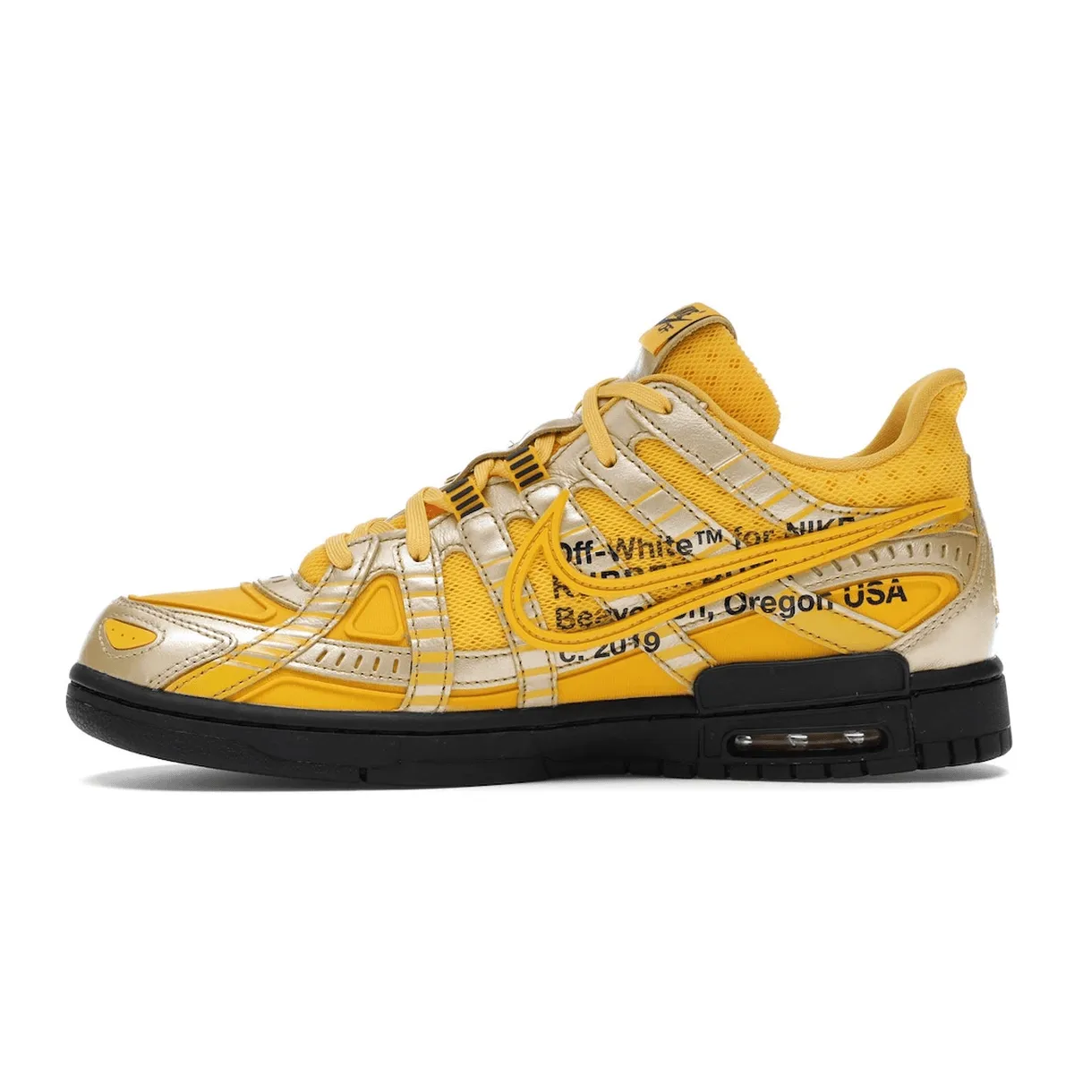 Nike Air Rubber Dunk Off-White University Gold Nike Dunk heritage sneakers