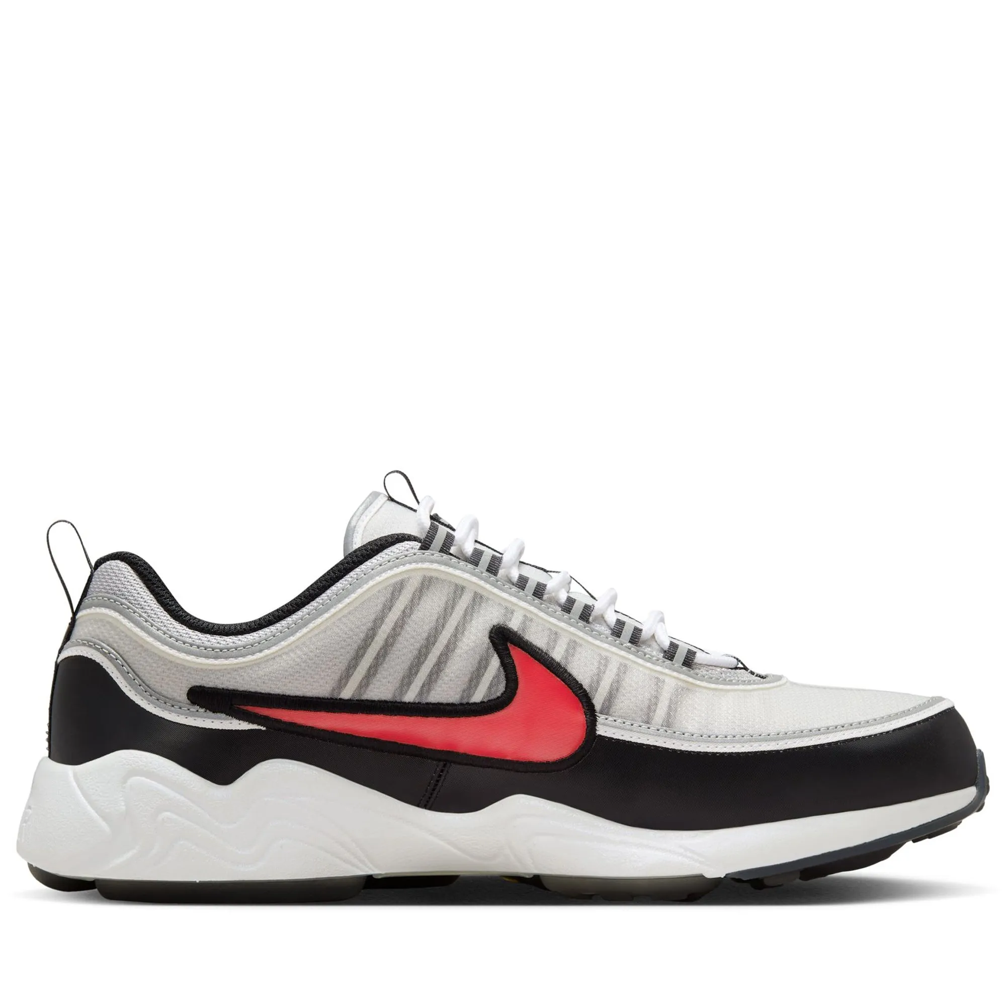 Nike Air Zoom Spiridon - Metallic Silver/Sport Red Nike signature shoe looks