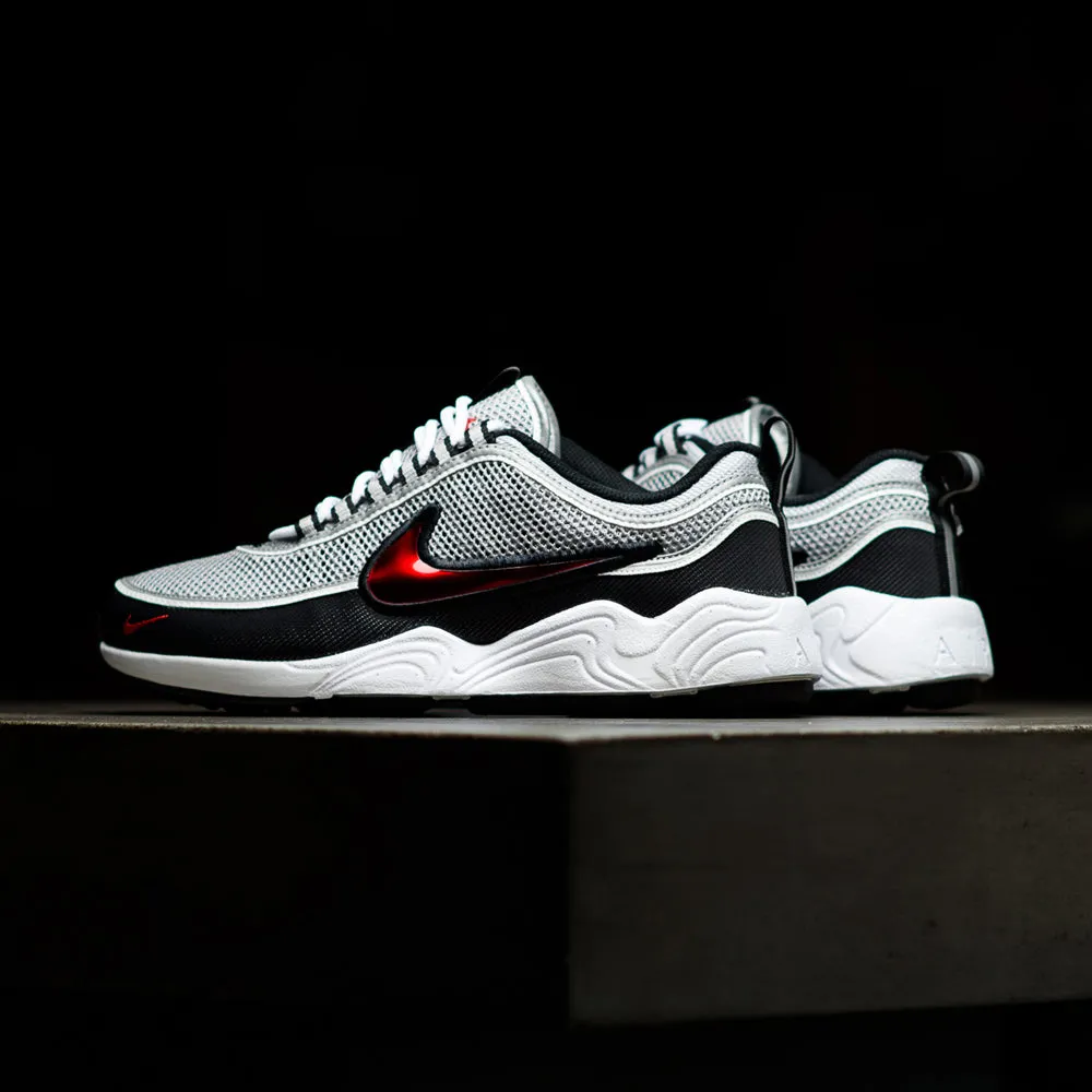 Nike Air Zoom Spiridon SP - Metallic Silver/Sport Red Nike signature shoe looks