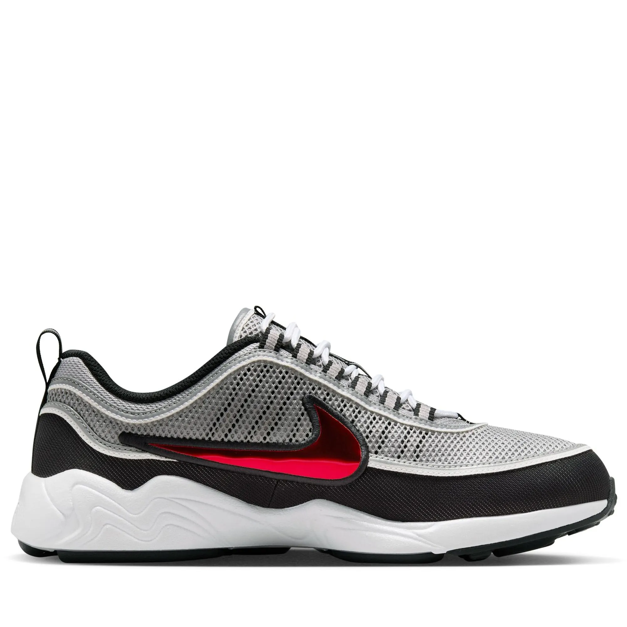 Nike Air Zoom Spiridon SP - Metallic Silver/Sport Red Nike signature shoe looks