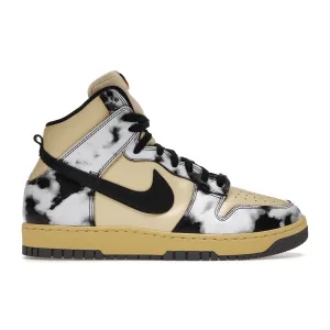 Nike Dunk High 1985 Black Acid Wash Nike Dunk stylish shoes for sport and street