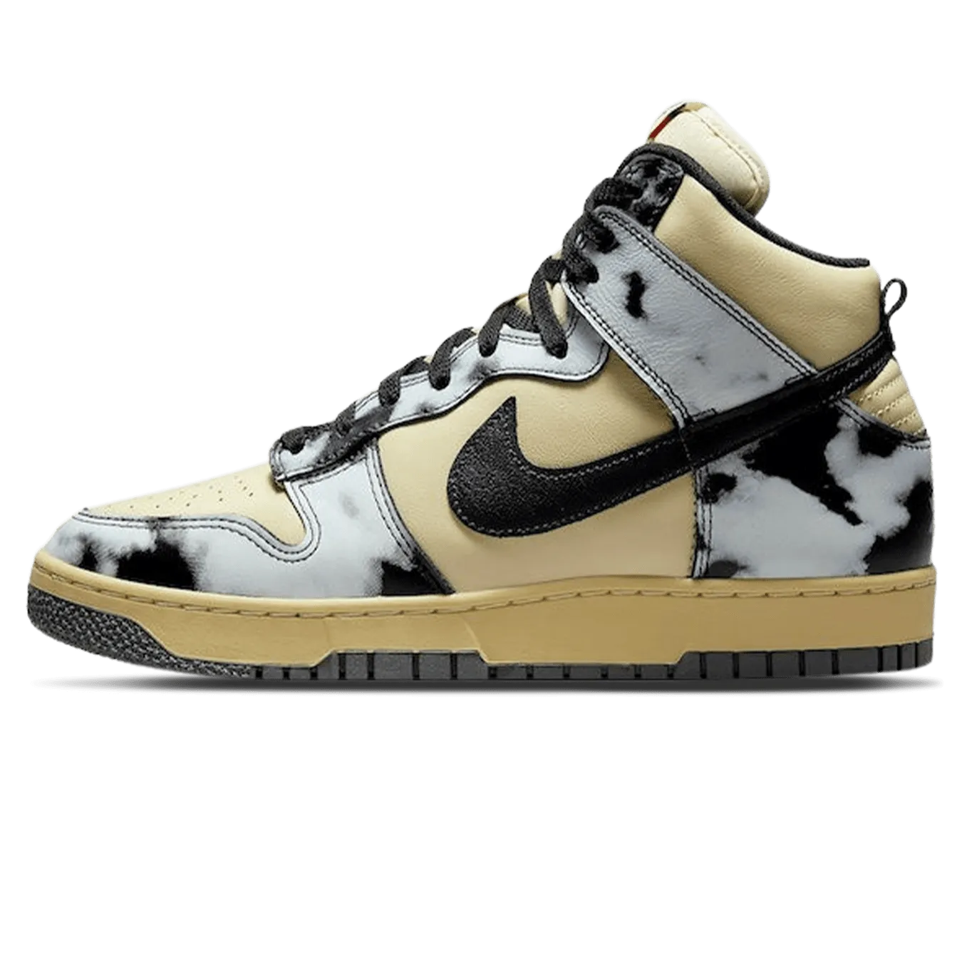 Nike Dunk High 1985 'Black Acid Wash' Nike Dunk casual shoes with iconic low-top shape