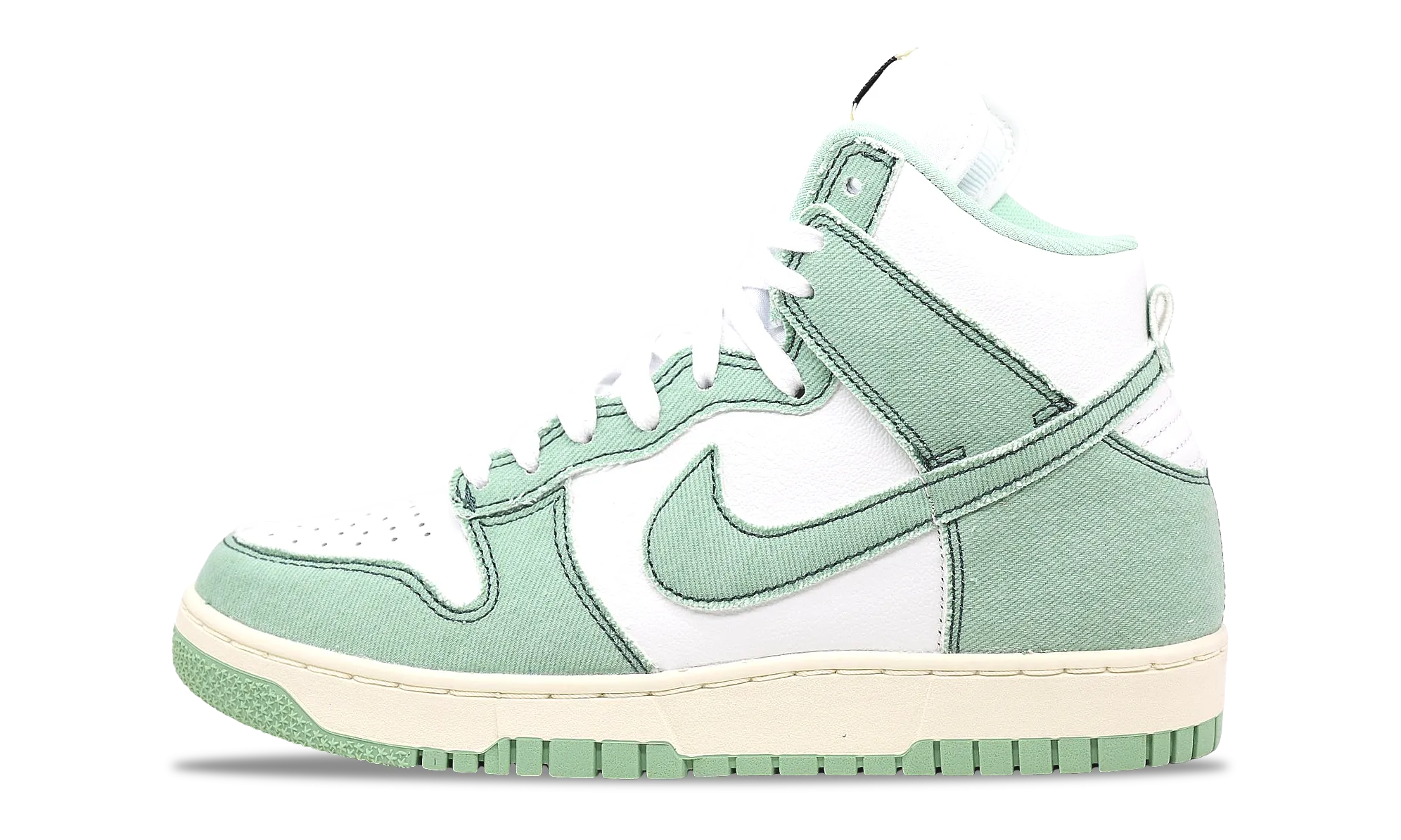 Nike Dunk High 1985 Enamel Green Denim (W) nike dunk trendy streetwear shoes