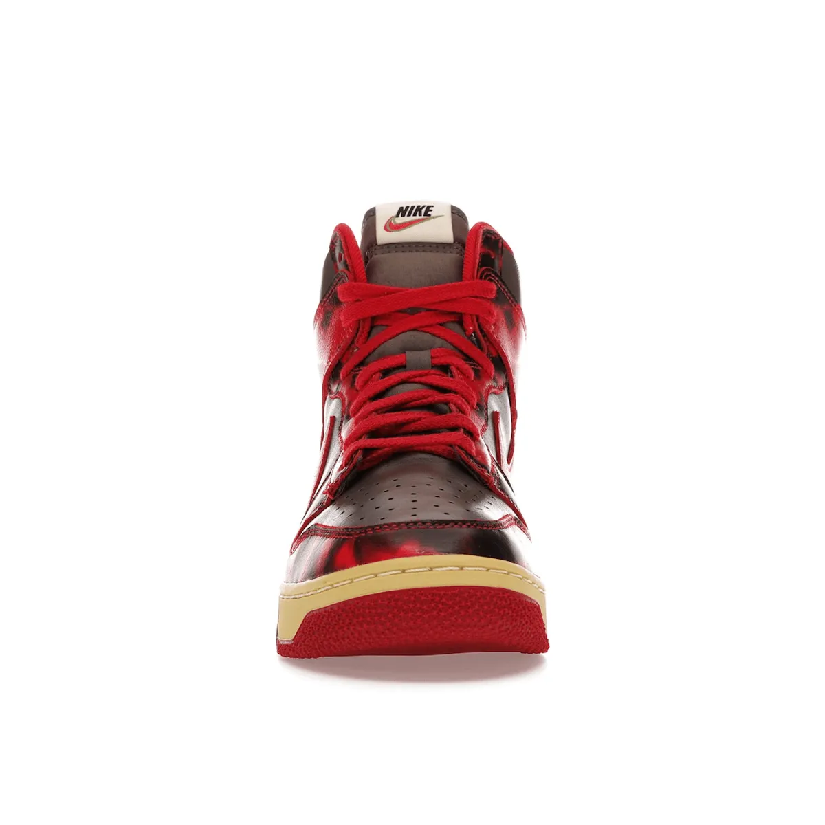 Nike Dunk High 1985 Red Acid Wash Nike Dunk heritage sneakers