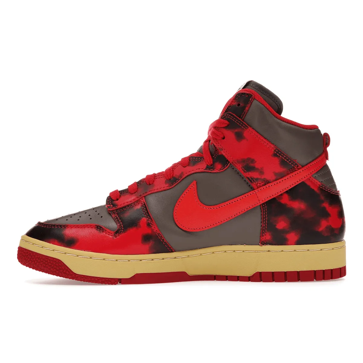 Nike Dunk High 1985 Red Acid Wash Nike Dunk heritage sneakers