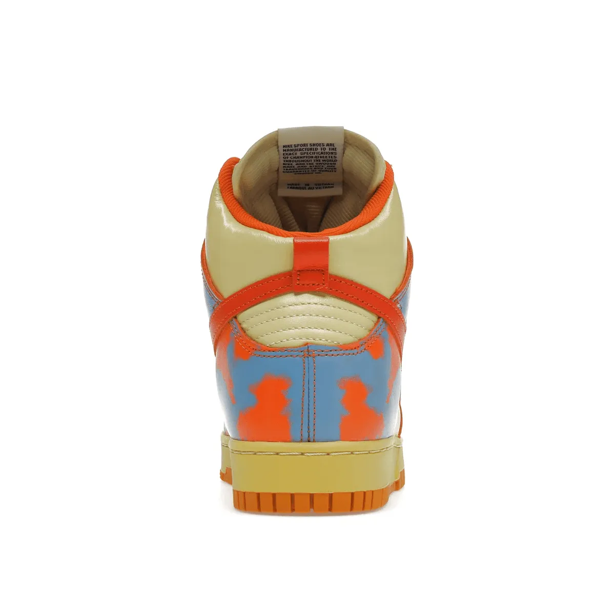 Nike Dunk High 1985 SP Orange Acid Wash Nike Dunk heritage sneakers