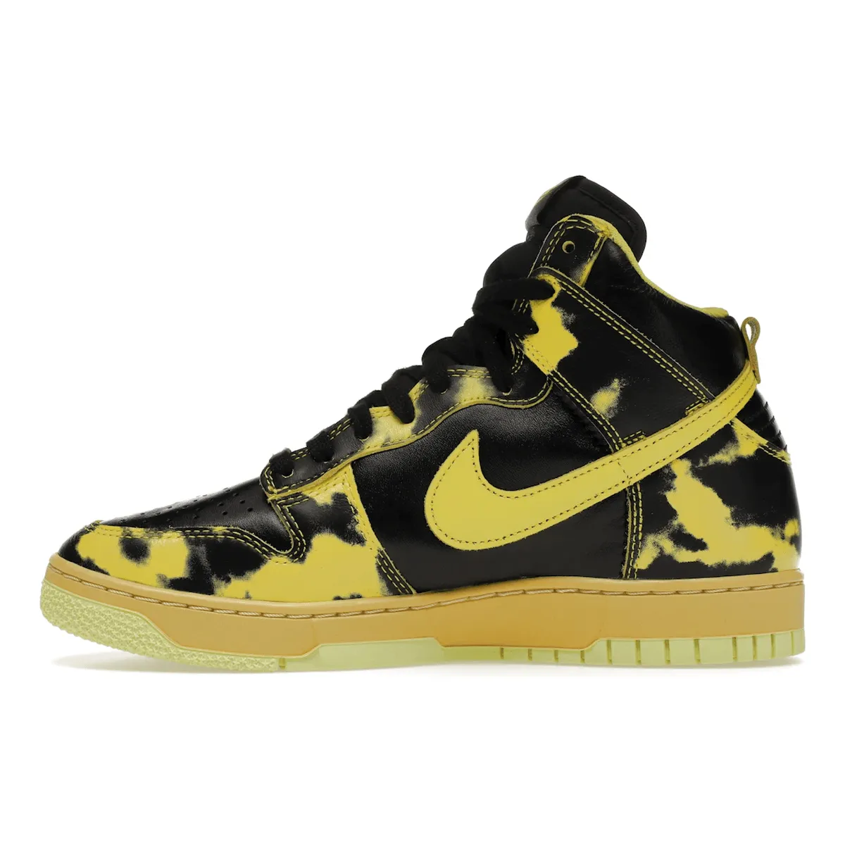 Nike Dunk High 1985 SP Yellow Acid Wash Nike Dunk low sneakers