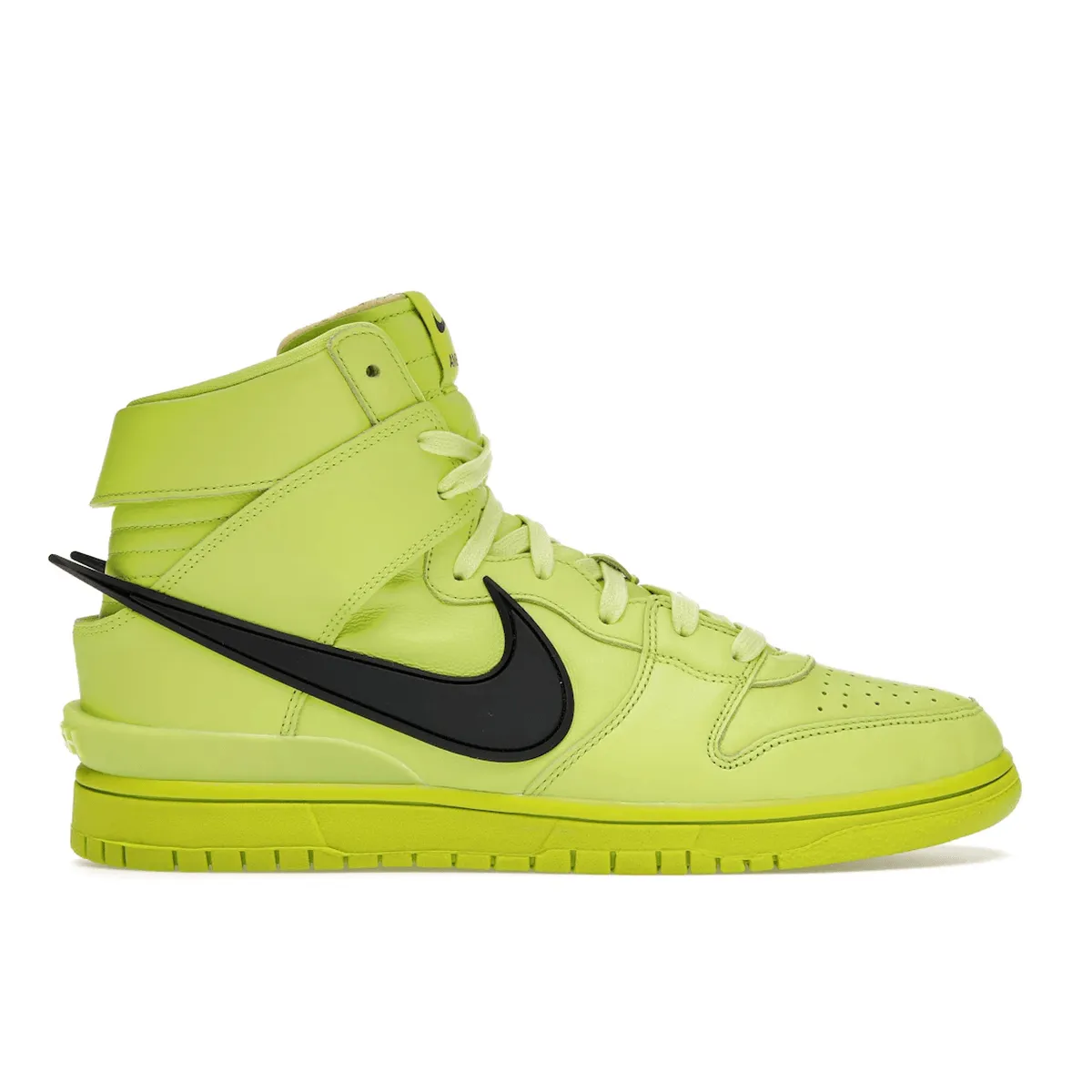 Nike Dunk High AMBUSH Flash Lime Nike Dunk stylish shoes for sport and street