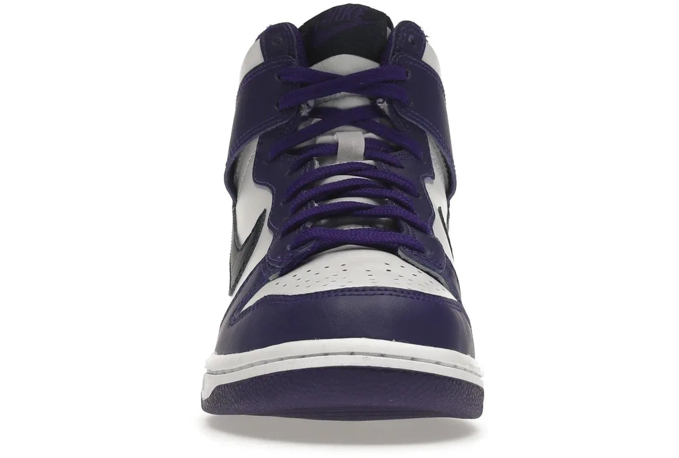 Nike Dunk High Electro Purple Midnight Navy Nike Dunk heritage sneakers