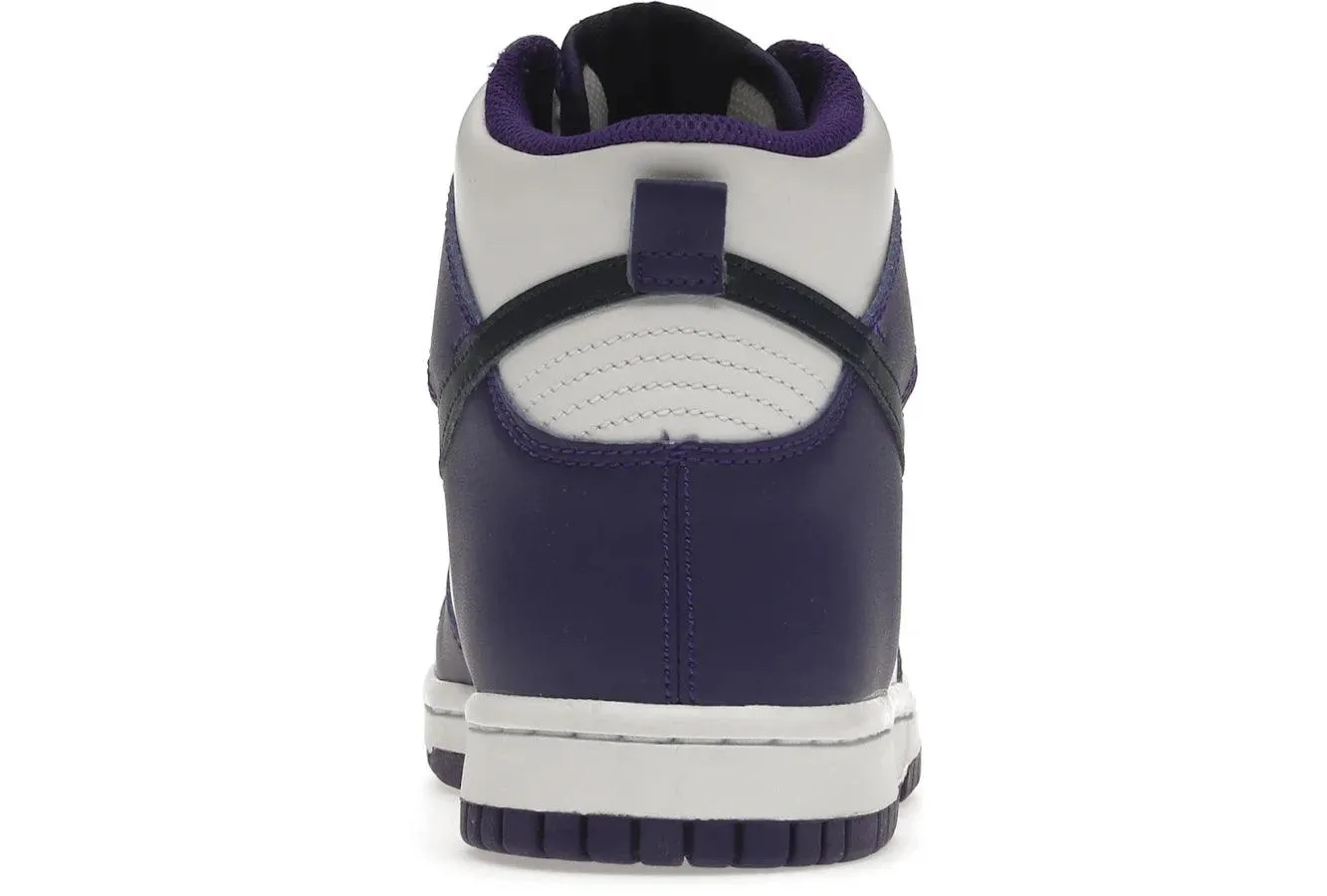 Nike Dunk High Electro Purple Midnight Navy Nike Dunk heritage sneakers