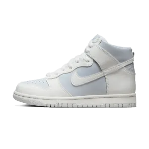 Nike Dunk High GS 'Summit White Football Grey' Nike Dunk casual shoes with iconic low-top shape