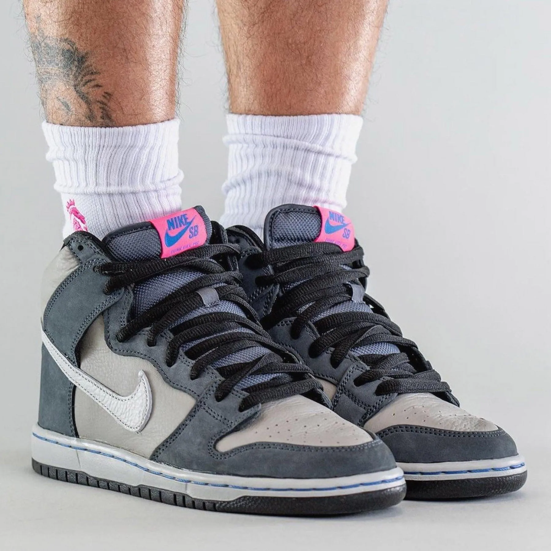 Nike Dunk High Pro SB 'Medium Grey' Nike Dunk stylish shoes