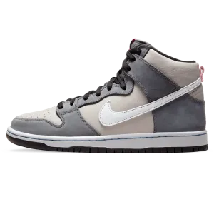 Nike Dunk High Pro SB 'Medium Grey' Nike Dunk casual shoes with iconic low-top shape
