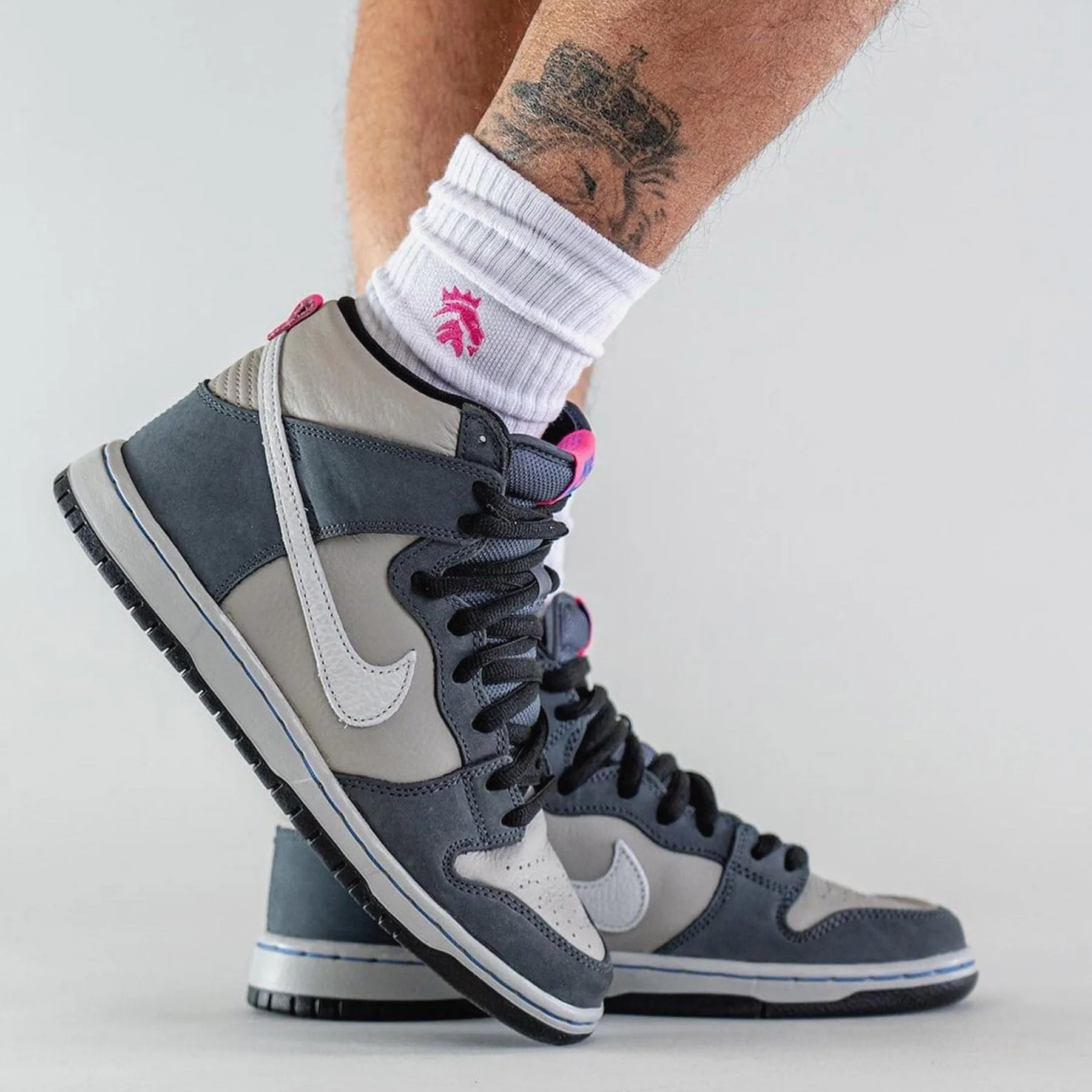 Nike Dunk High Pro SB 'Medium Grey' Nike Dunk stylish shoes