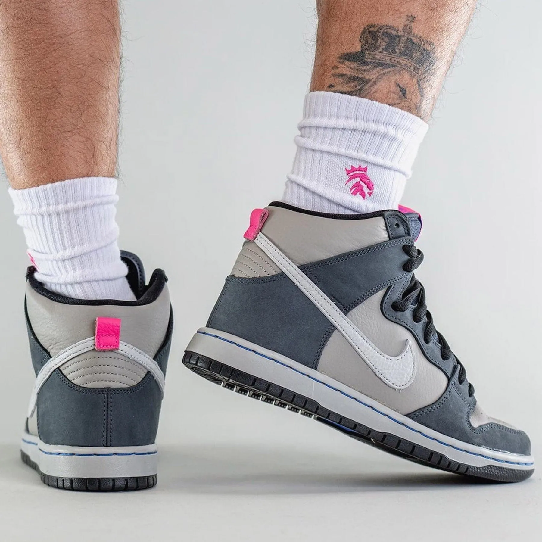 Nike Dunk High Pro SB 'Medium Grey' Nike Dunk stylish shoes