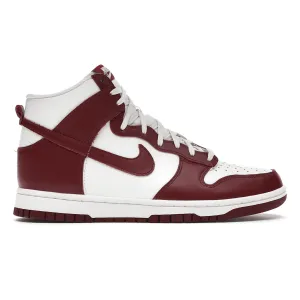 Nike Dunk High Sail Team Red Nike Dunk stylish shoes for sport and street