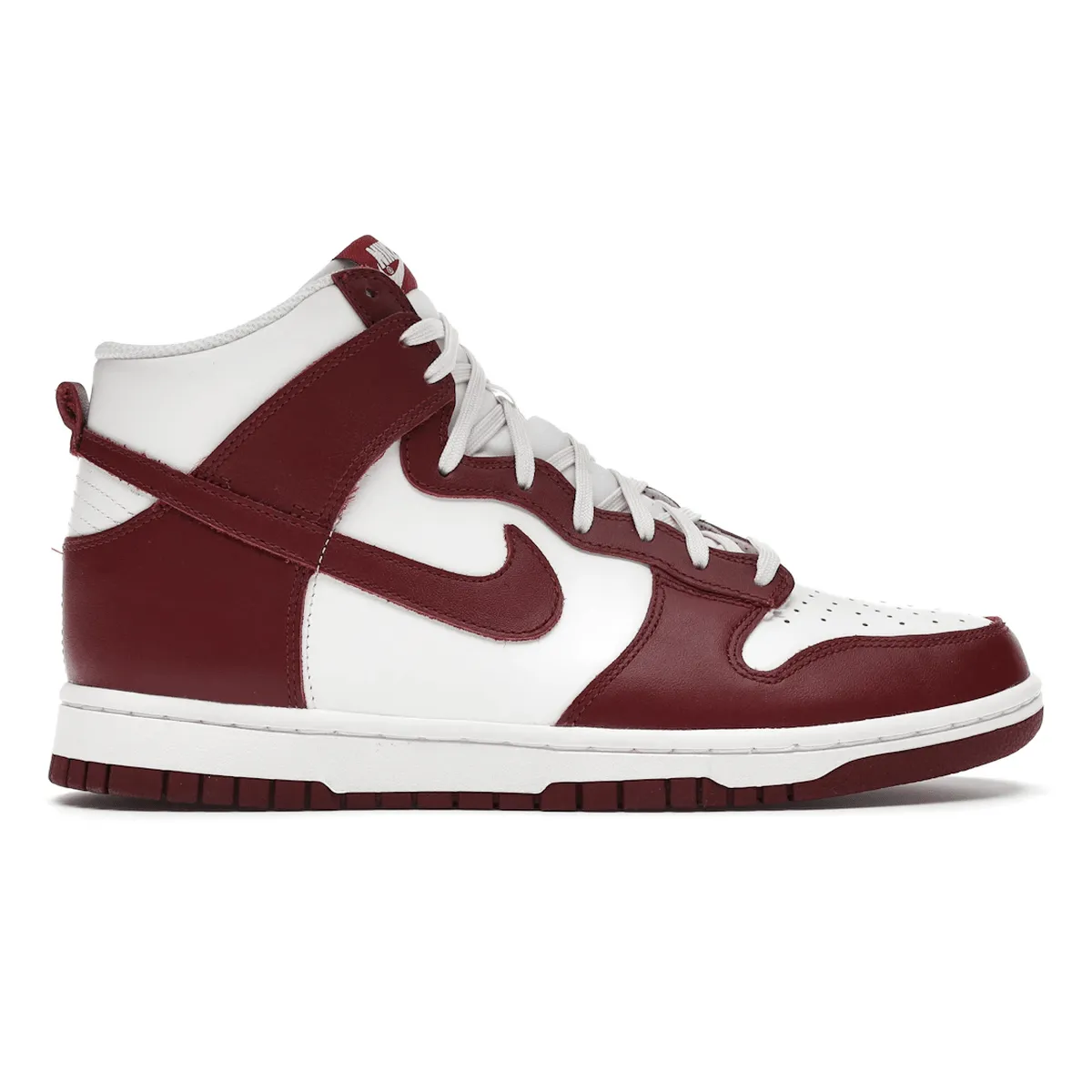 Nike Dunk High Sail Team Red Nike Dunk stylish shoes for sport and street