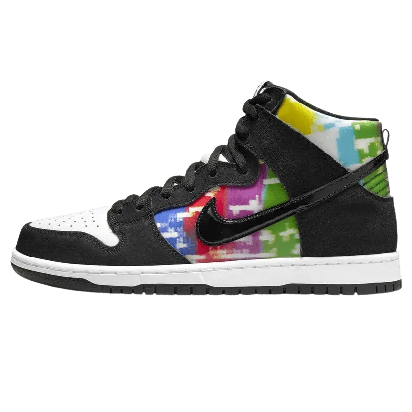 Nike Dunk High SB 'TV Signal' Nike Dunk casual shoes with iconic low-top shape