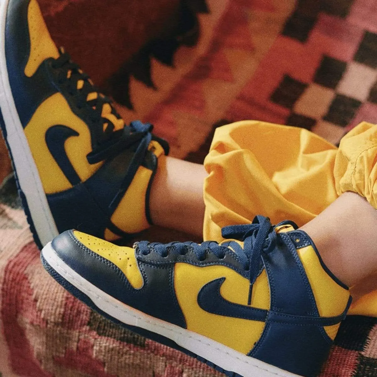 Nike Dunk High SP 'Michigan' 2020 Nike Dunk stylish shoes