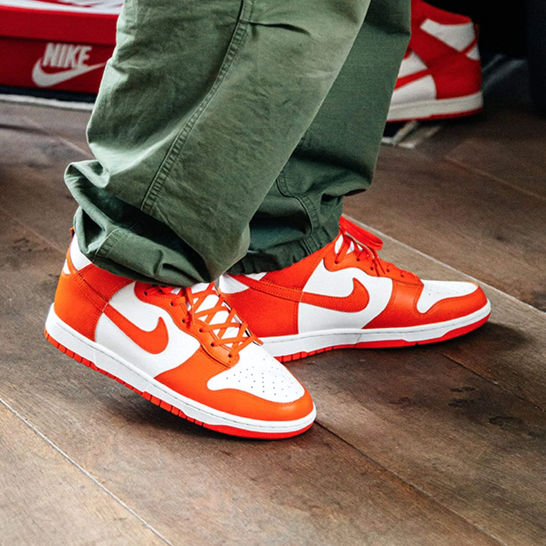 Nike Dunk High SP 'Syracuse' 2021 Nike Dunk stylish shoes