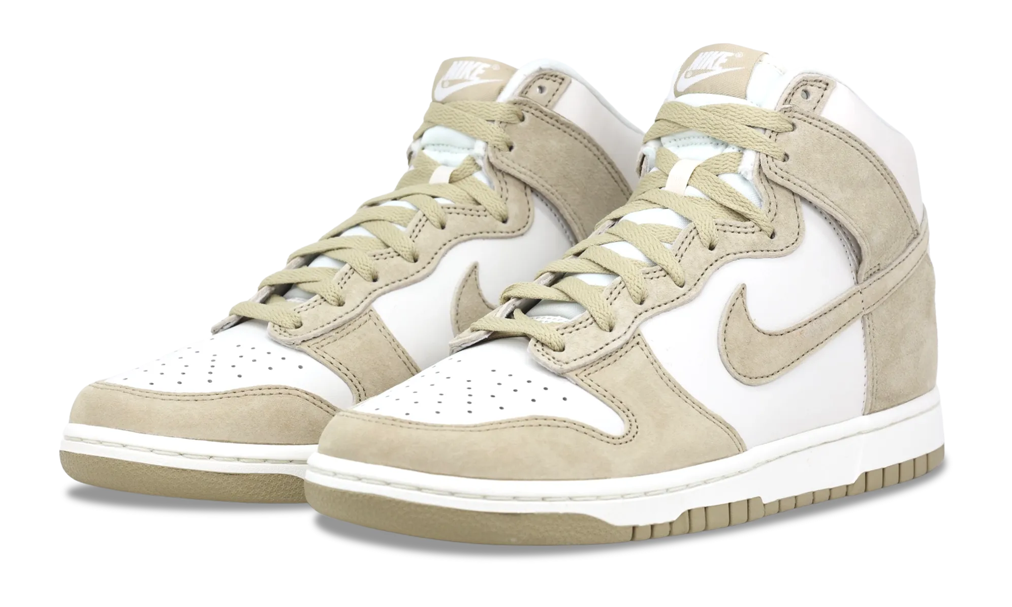 Nike Dunk High Tan Suede White Dunk sneakers