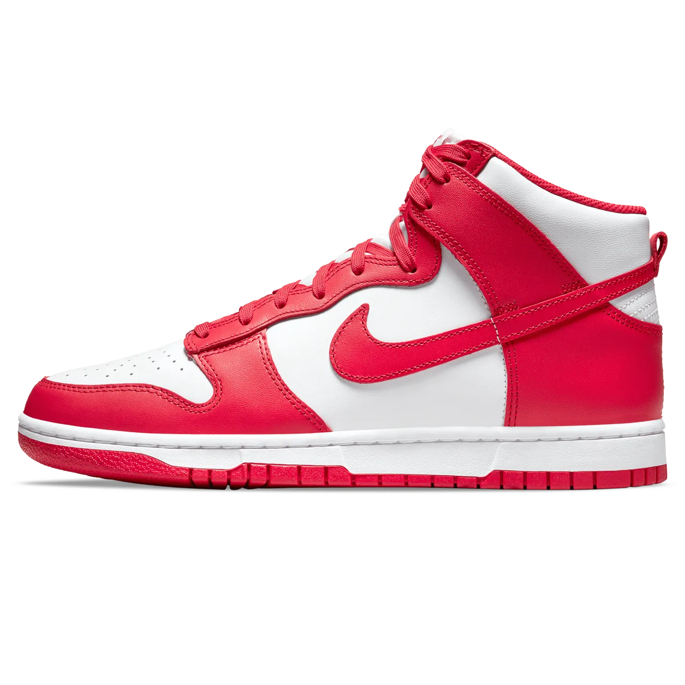 Nike Dunk High 'University Red' Nike Dunk casual shoes with iconic low-top shape