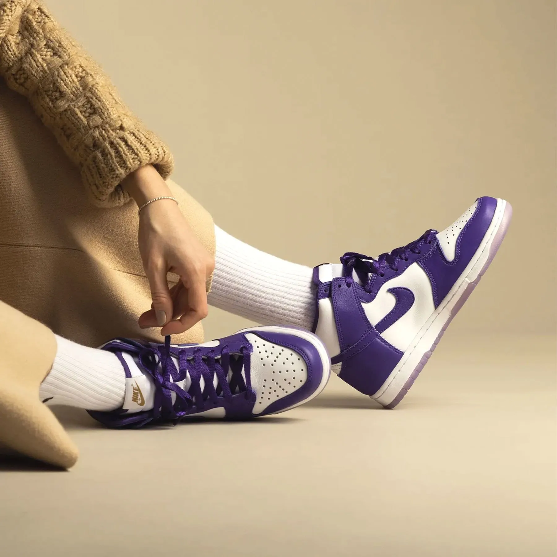 Nike Dunk High Wmns 'Varsity Purple' Nike Dunk stylish shoes