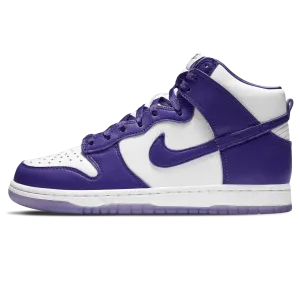 Nike Dunk High Wmns 'Varsity Purple' Nike Dunk casual shoes with iconic low-top shape