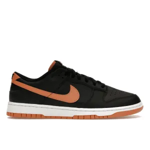 Nike Dunk Low Black Amber Brown Nike Dunk stylish shoes for sport and street