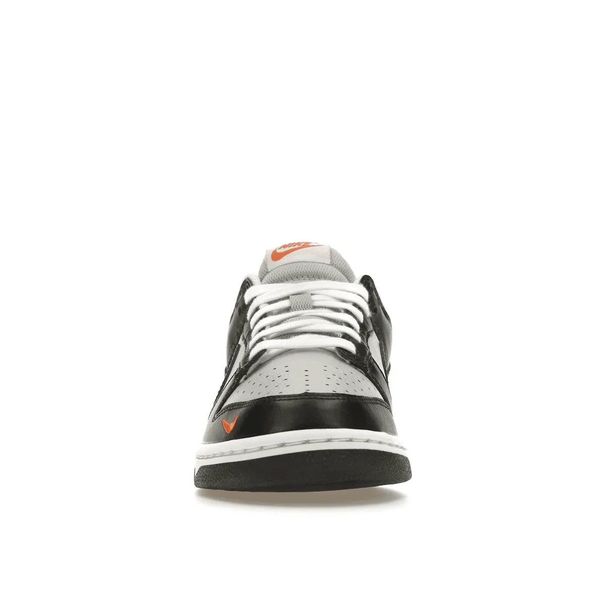 Nike Dunk Low Black Total Orange Mini Swoosh Nike Dunk heritage sneakers