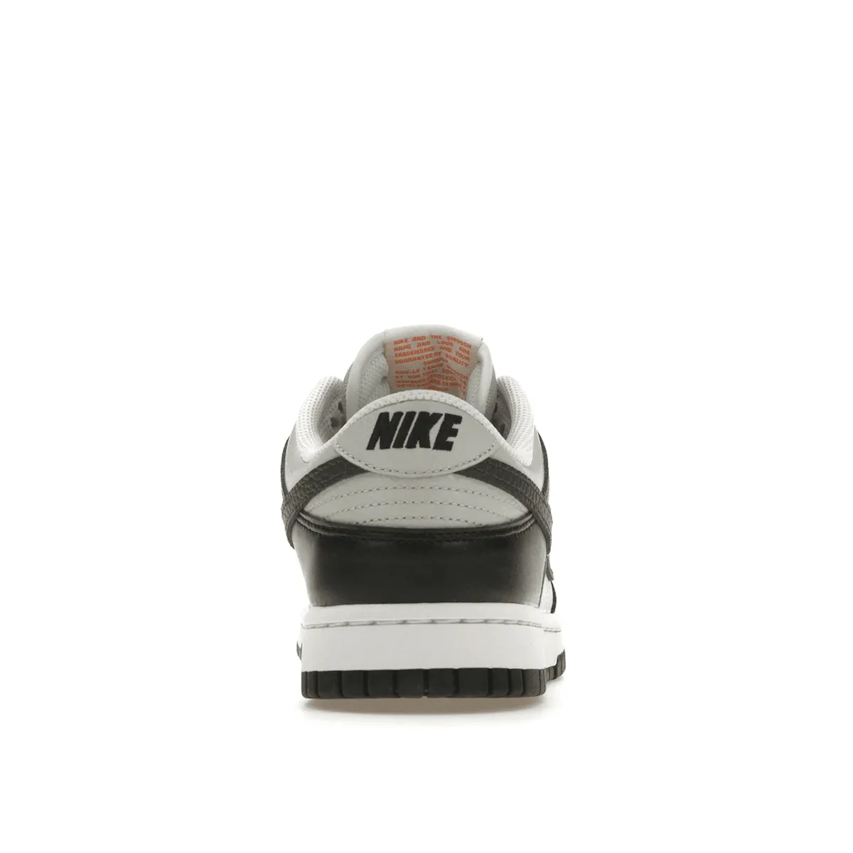 Nike Dunk Low Black Total Orange Mini Swoosh Nike Dunk heritage sneakers