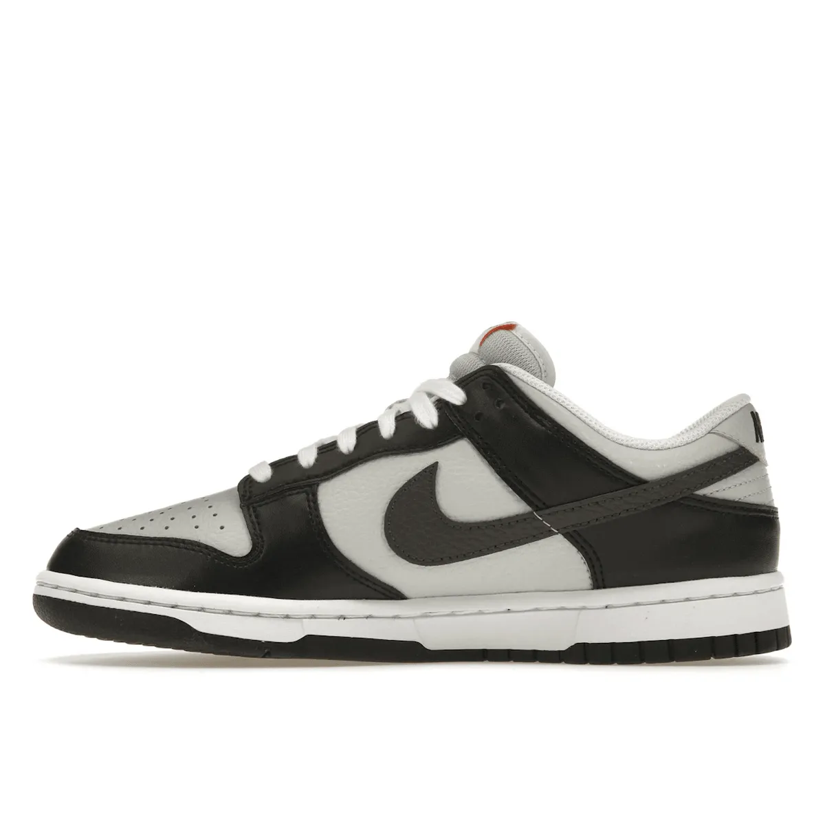Nike Dunk Low Black Total Orange Mini Swoosh Nike Dunk heritage sneakers